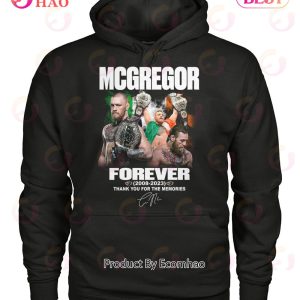 Mcgregor Forever 2008 – 2023 Thank You For The Memories T-Shirt