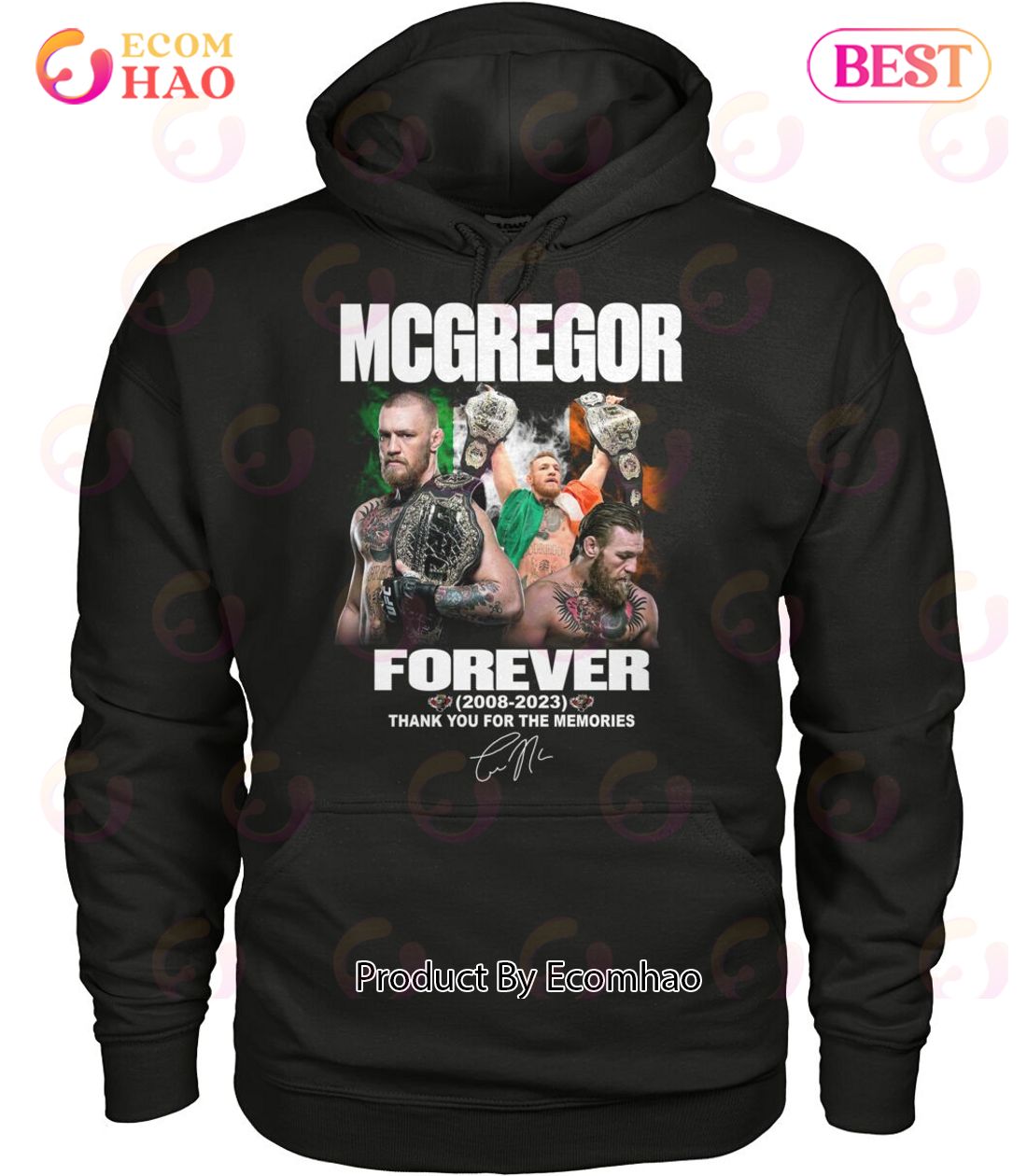 Mcgregor Forever 2008 – 2023 Thank You For The Memories T-Shirt