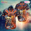 Carolina Panthers NFL Baby Yoda Hawaiian