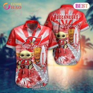 Tampa Bay Buccaneers NFL Baby Yoda Hawaiian