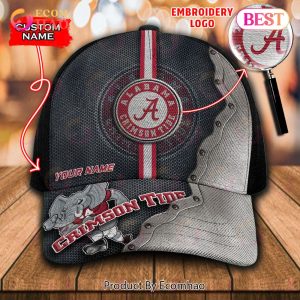 NCAA Alabama Crimson Tide Custom Name Embroidery Cap