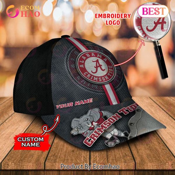NCAA Alabama Crimson Tide Custom Name Embroidery Cap