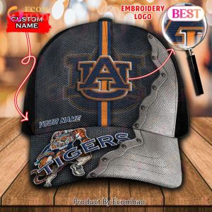NCAA Auburn Tigers Custom Name Embroidery Cap