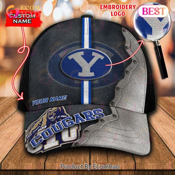 NCAA BYU Cougars Custom Name Embroidery Cap