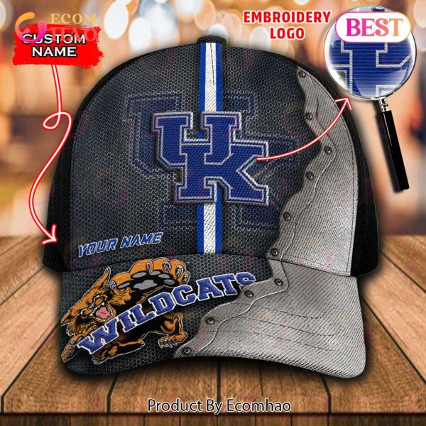 NCAA Kentucky Wildcats Custom Name Embroidery Cap
