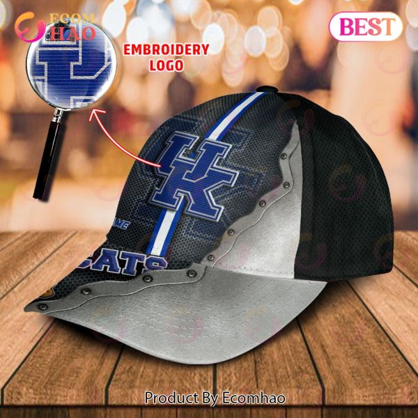NCAA Kentucky Wildcats Custom Name Embroidery Cap