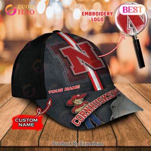 NCAA Nebraska Cornhuskers Custom Name Embroidery Cap