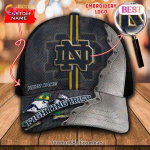 NCAA Notre Dame Fighting Irish Custom Name Embroidery Cap