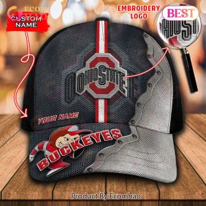 NCAA Ohio State Buckeyes Custom Name Embroidery Cap