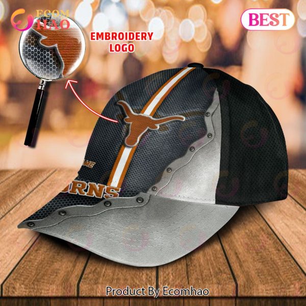 NCAA Texas Longhorns Custom Name Embroidery Cap