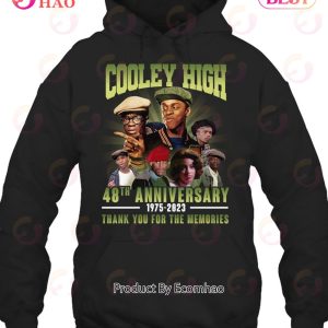 Cooley High 48th Anniversary 1975 – 2023 Thank You For The Memories T-Shirt