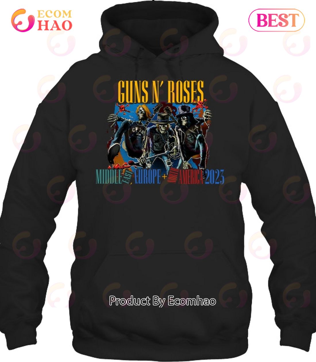 The 2023 World Tour Guns N’ Roses Unisex T-Shirt