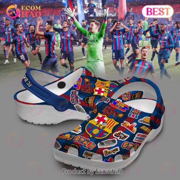 BARCELONA CAMPIONS Laliga 22 23 Crocs