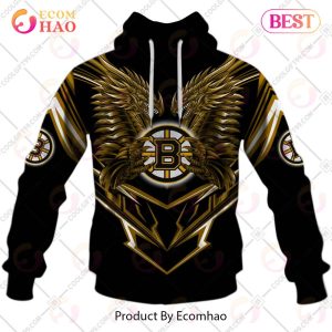 Personalized NHL Boston Bruins Special Dragon Design 3D Hoodie