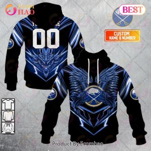 Personalized NHL Buffalo Sabres Special Dragon Design 3D Hoodie