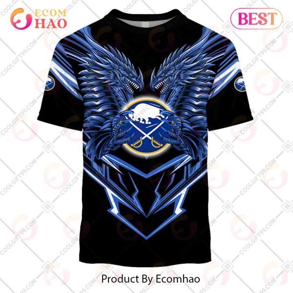 Personalized NHL Buffalo Sabres Special Dragon Design 3D Hoodie