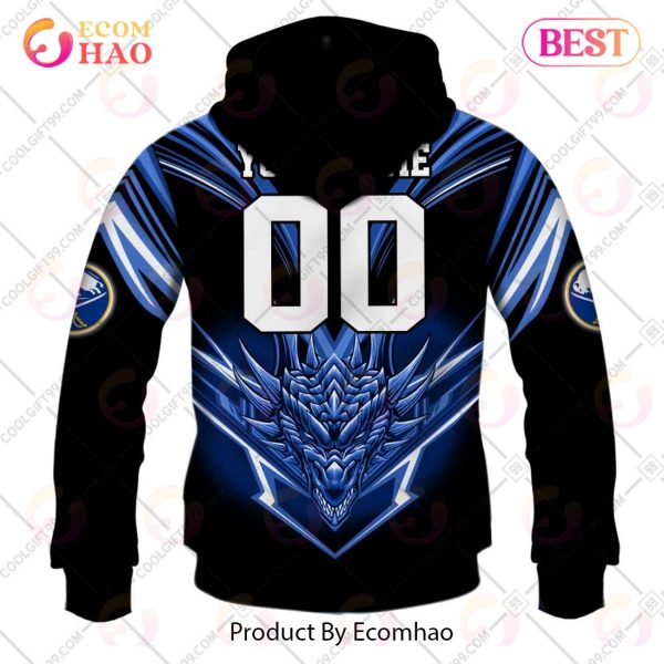 Personalized NHL Buffalo Sabres Special Dragon Design 3D Hoodie