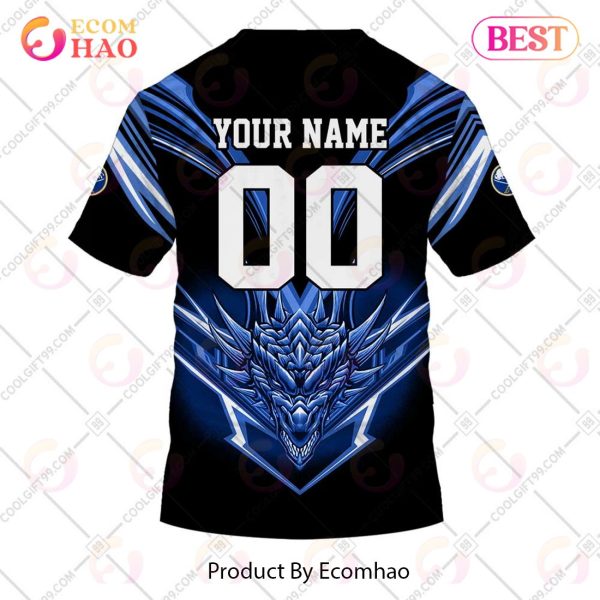 Personalized NHL Buffalo Sabres Special Dragon Design 3D Hoodie