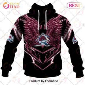 Personalized NHL Colorado Avalanche Special Dragon Design 3D Hoodie