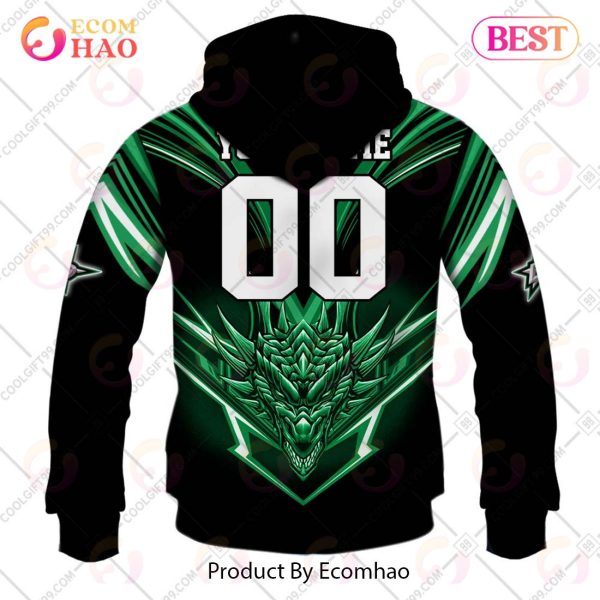 Personalized NHL Dallas Stars Special Dragon Design 3D Hoodie