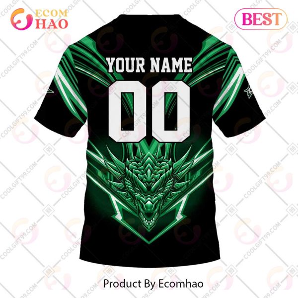 Personalized NHL Dallas Stars Special Dragon Design 3D Hoodie