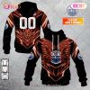 Personalized NHL Detroit Red Wings Special Dragon Design 3D Hoodie