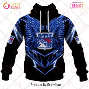 Personalized NHL New York Rangers Special Dragon Design 3D Hoodie