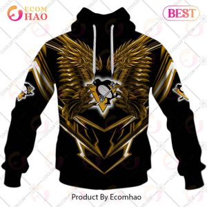 Personalized NHL Pittsburgh Penguins Special Dragon Design 3D Hoodie