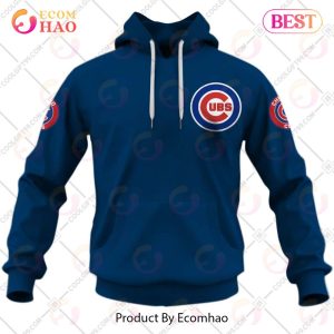 Personalized MLB Chicago Cubs ALT Jersey Style 3D Hoodie
