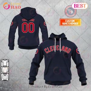 Personalized MLB Cleveland Guardians ALT Jersey Style 3D Hoodie