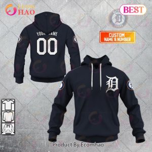 Personalized MLB Detroit Tigers ALT Jersey Style 3D Hoodie