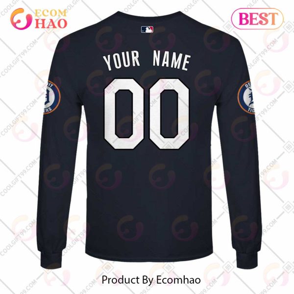 Personalized MLB Detroit Tigers ALT Jersey Style 3D Hoodie
