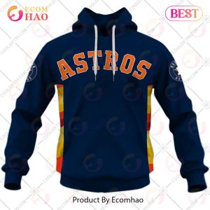 Personalized MLB Houston Astros ALT Jersey Style 3D Hoodie