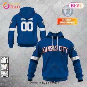 Personalized MLB Kansas City Royals ALT Jersey Style 3D Hoodie