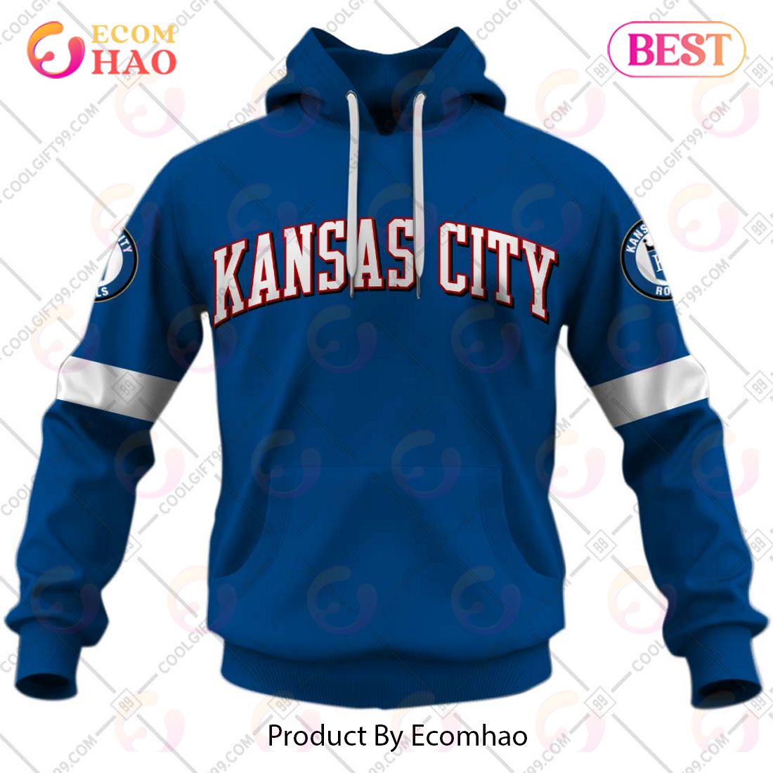 Personalized MLB Kansas City Royals ALT Jersey Style 3D Hoodie