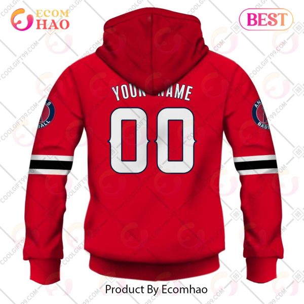 Personalized MLB Los Angeles Angels ALT Jersey Style 3D Hoodie