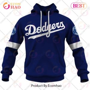 Personalized MLB Los Angeles Dodgers ALT Jersey Style 3D Hoodie