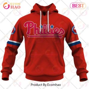 Personalized MLB Philadelphia Phillies ALT Jersey Style 3D Hoodie