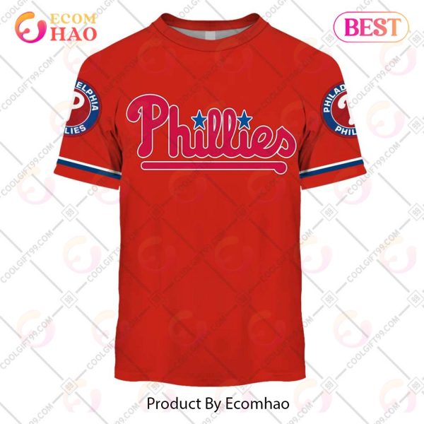 Personalized MLB Philadelphia Phillies ALT Jersey Style 3D Hoodie