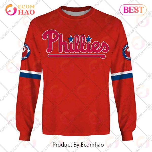 Personalized MLB Philadelphia Phillies ALT Jersey Style 3D Hoodie