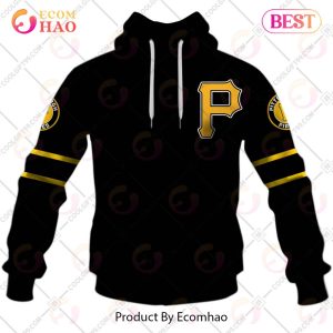 Personalized MLB Pittsburgh Pirates ALT Jersey Style 3D Hoodie