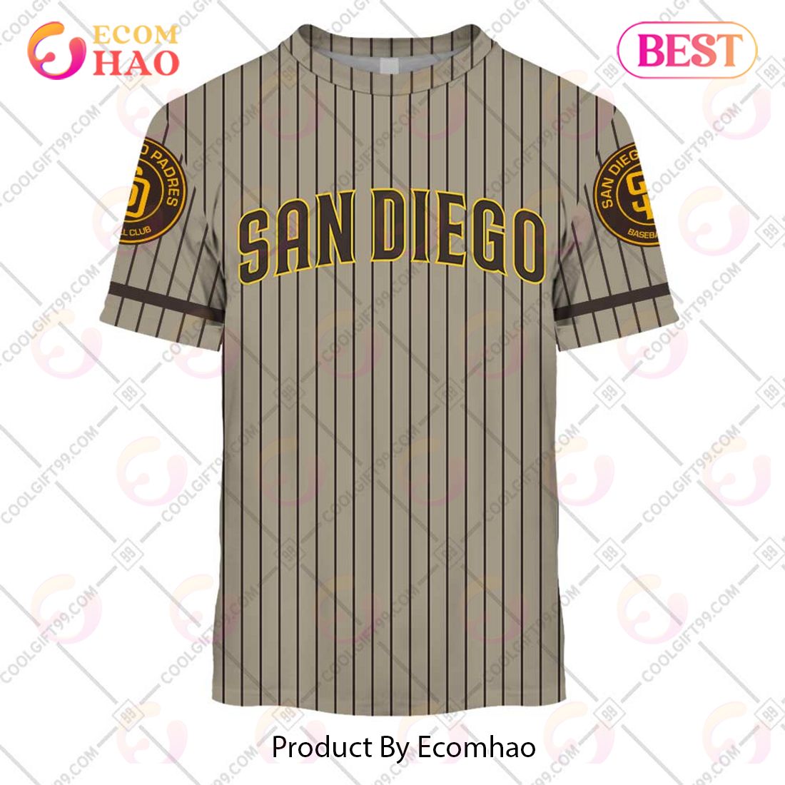 San Diego Padres MLB Personalized Hunting Camouflage Hoodie T
