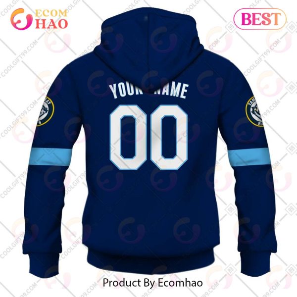 Personalized MLB Tampa Bay Rays ALT Jersey Style 3D Hoodie