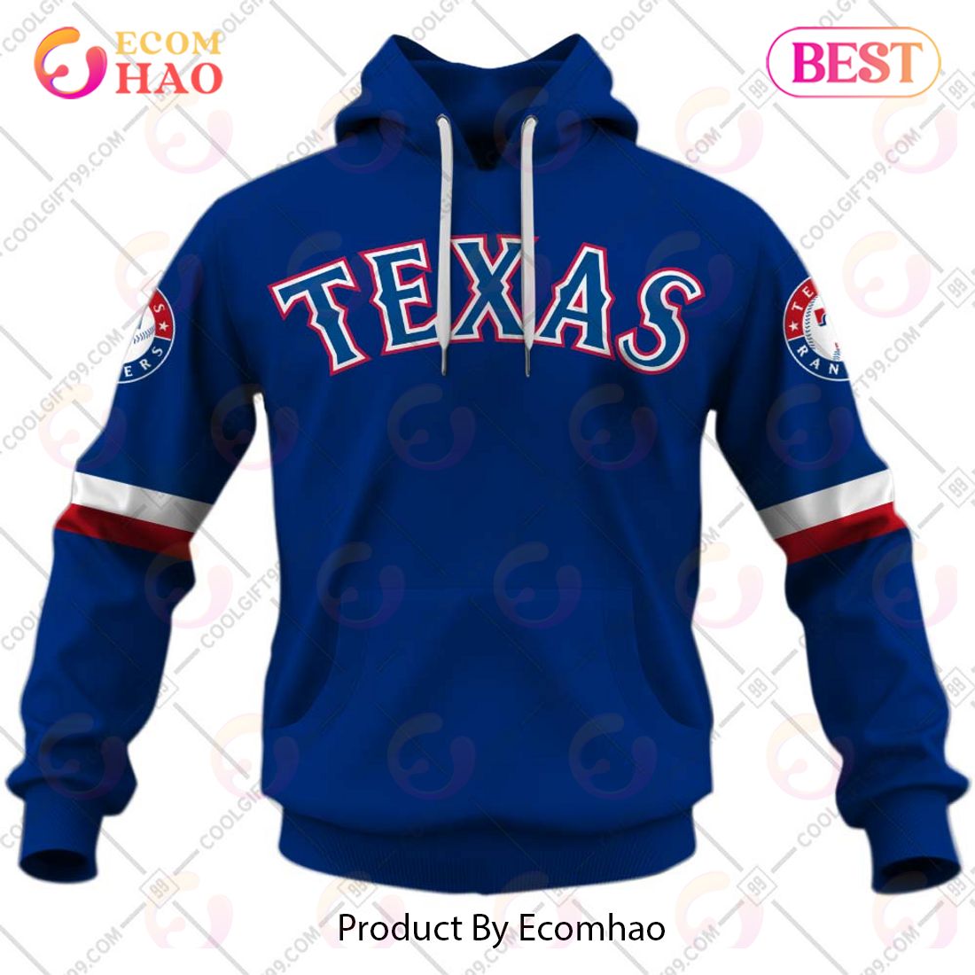 MLB Texas Rangers Camo 3D Hoodie Printed Zip Hoodie, Texas Rangers