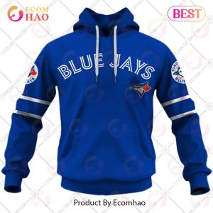 Personalized MLB Toronto Blue Jays ALT Jersey Style 3D Hoodie