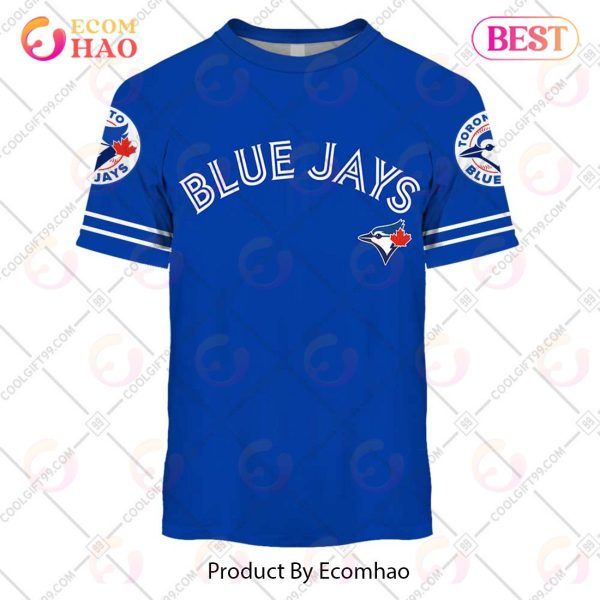 Personalized MLB Toronto Blue Jays ALT Jersey Style 3D Hoodie