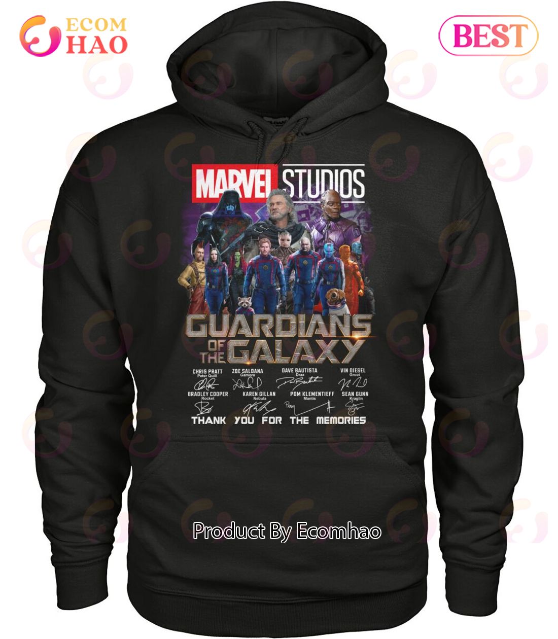 Marvel Studios Guardians Of The Galaxy Thank You For The Memories T-Shirt