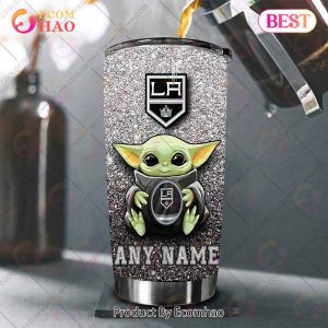 Personalized NHL Los Angeles Kings Baby Yoda Tumbler