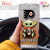 Personalized NHL Pittsburgh Penguins Baby Yoda Tumbler