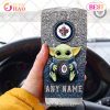 Personalized NHL Washington Capitals Baby Yoda Tumbler